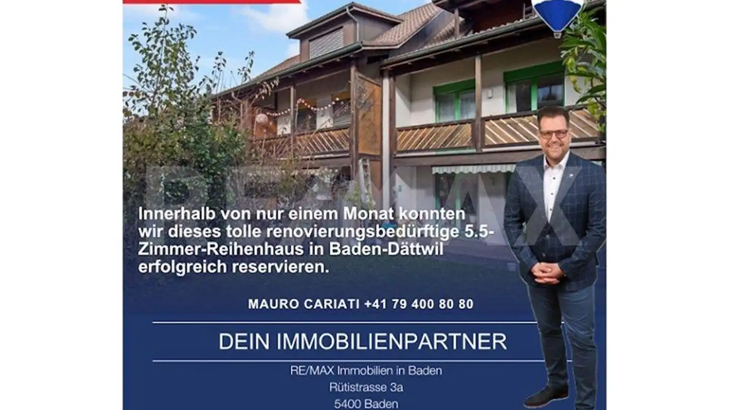 Casa singola in vendita - 5405 Dättwil AG