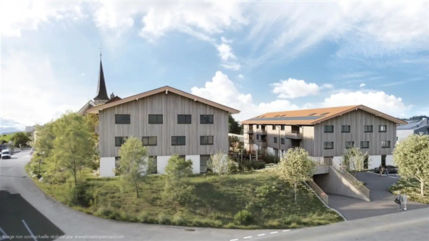 Appartamento in vendita - Route De L'église 83, 1678 Siviriez - Photo 2