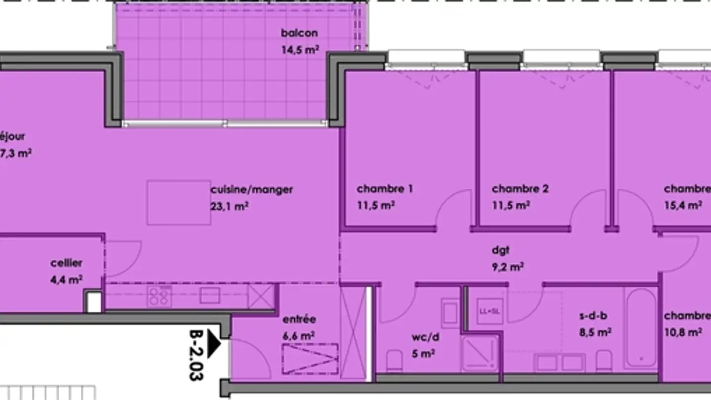 Appartamento in vendita - Route De L'église 83, 1678 Siviriez - Photo 4