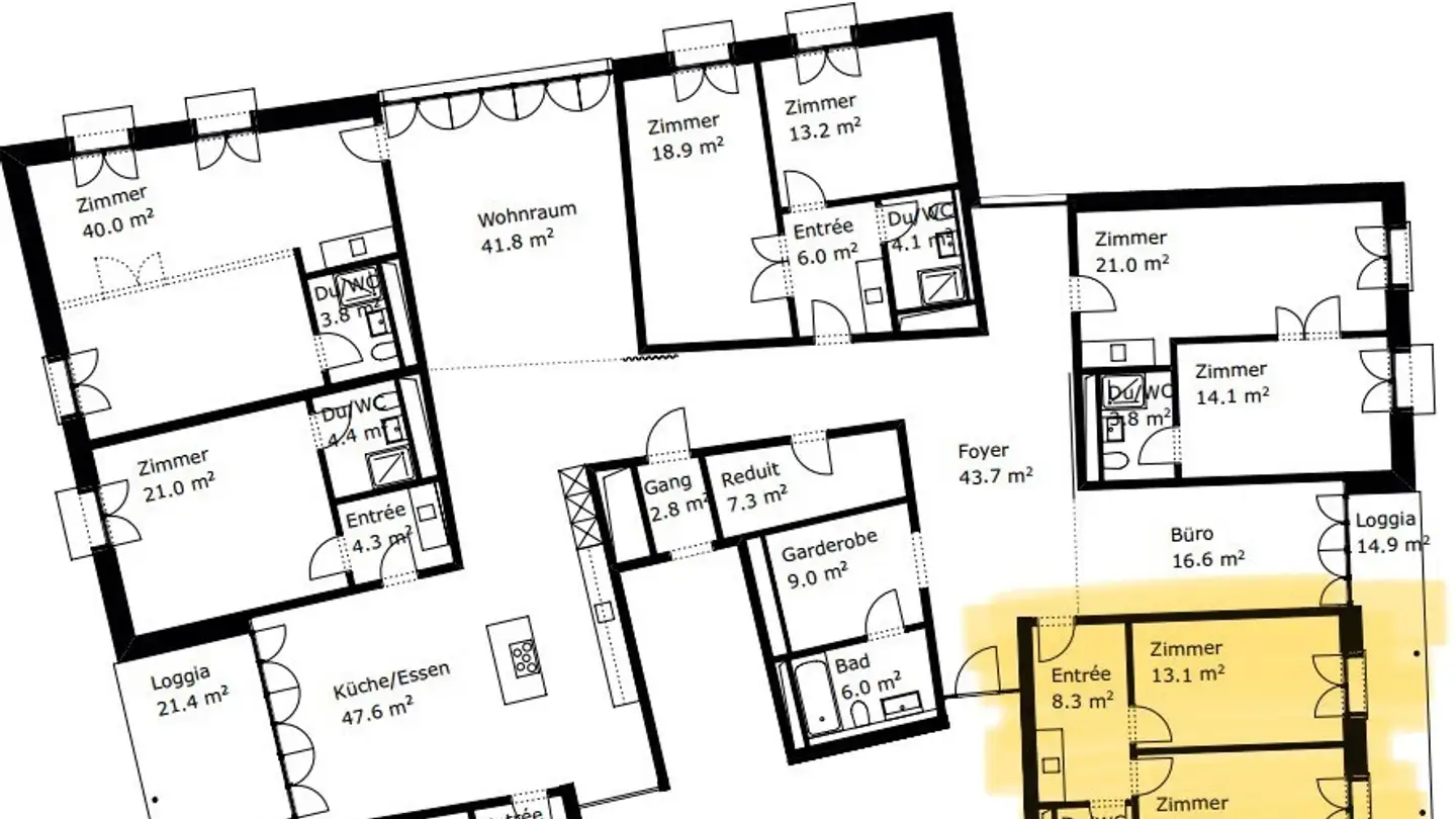 Single room for rent - Dialogweg 6, 8050 Zürich - Photo 2