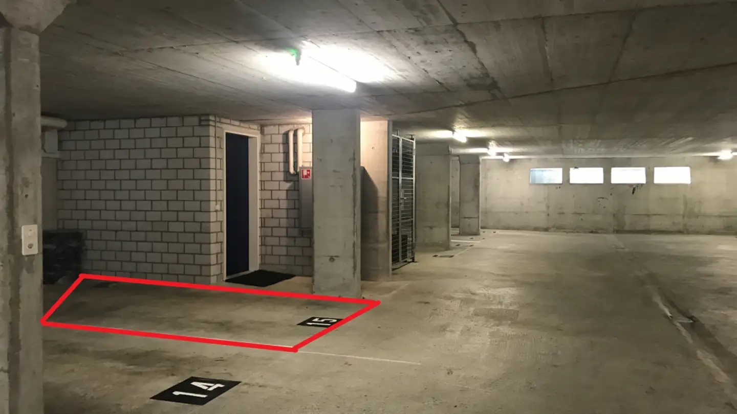 Underground parking space for rent - Büntenstrasse 20, 6060 Sarnen