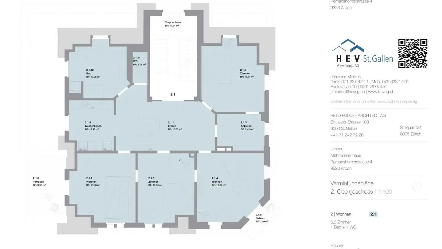 Appartement à louer - Romanshornerstrasse 4, 9320 Arbon - Photo 3