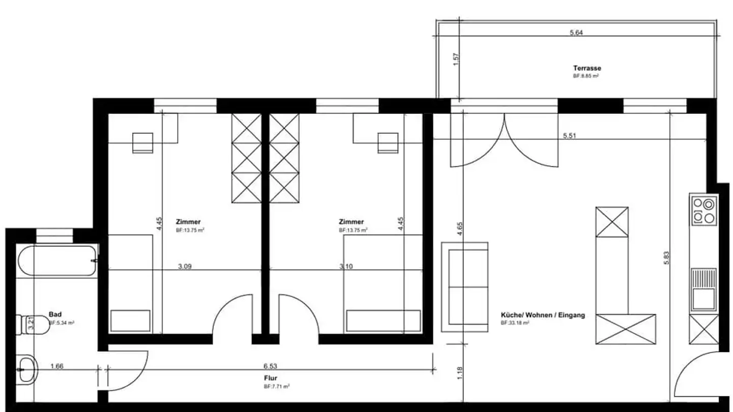 Apartment for rent - Gaffnerweg 1, 3946 Turtmann - Photo 2