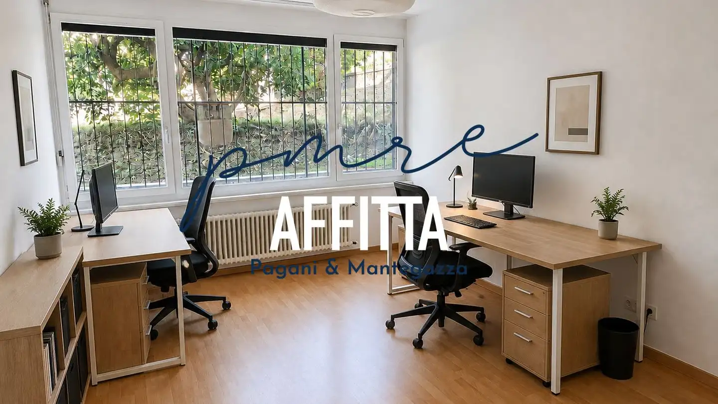 Bureau à louer - Via Ceresio Di Suvigliana 15, 6977 Ruvigliana