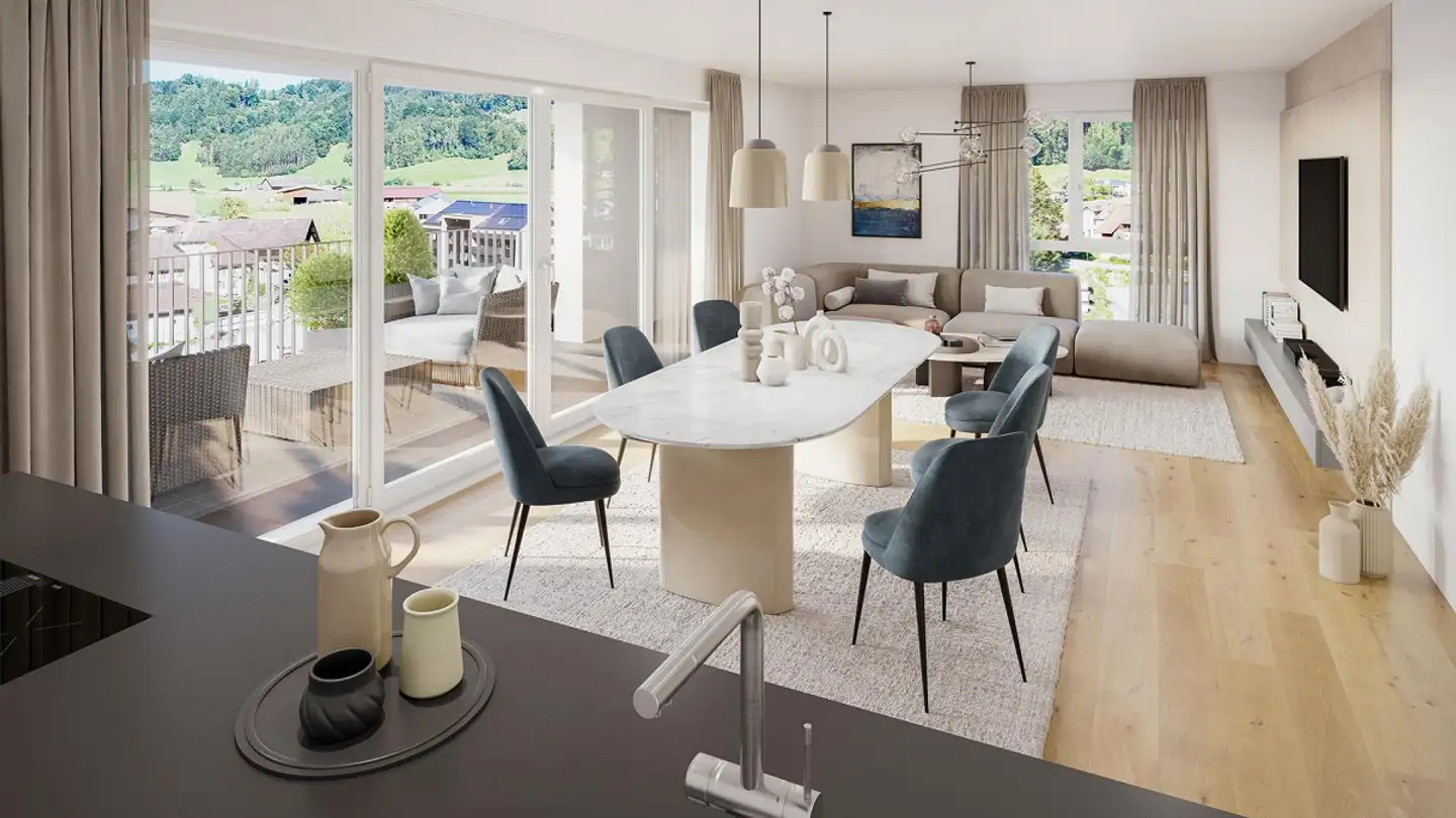Wohnung mieten - Kurhausstrasse 39, 8374 Dussnang