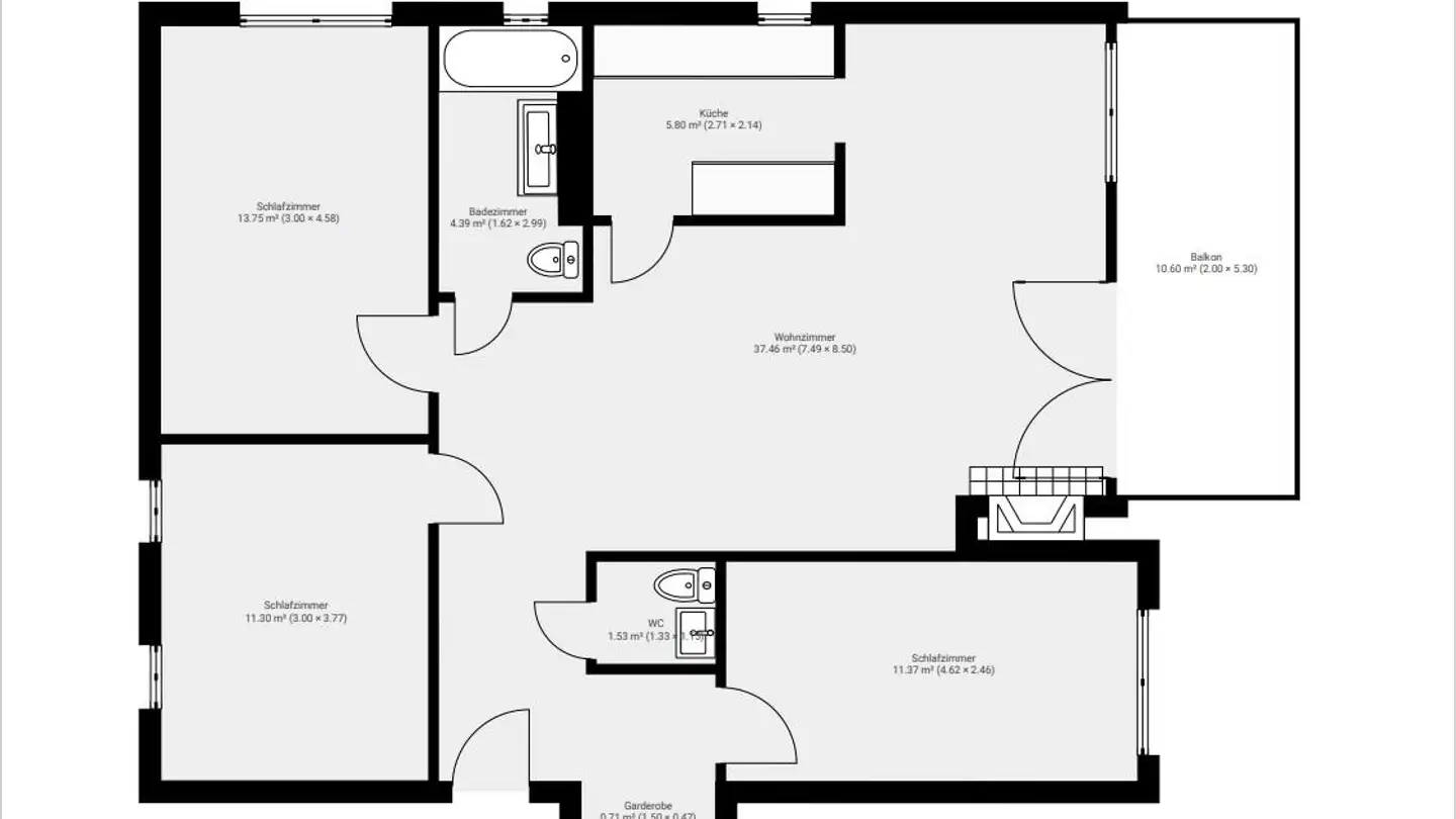 Wohnung mieten - Chilenbungertweg 2, 8107 Buchs ZH - Foto 2