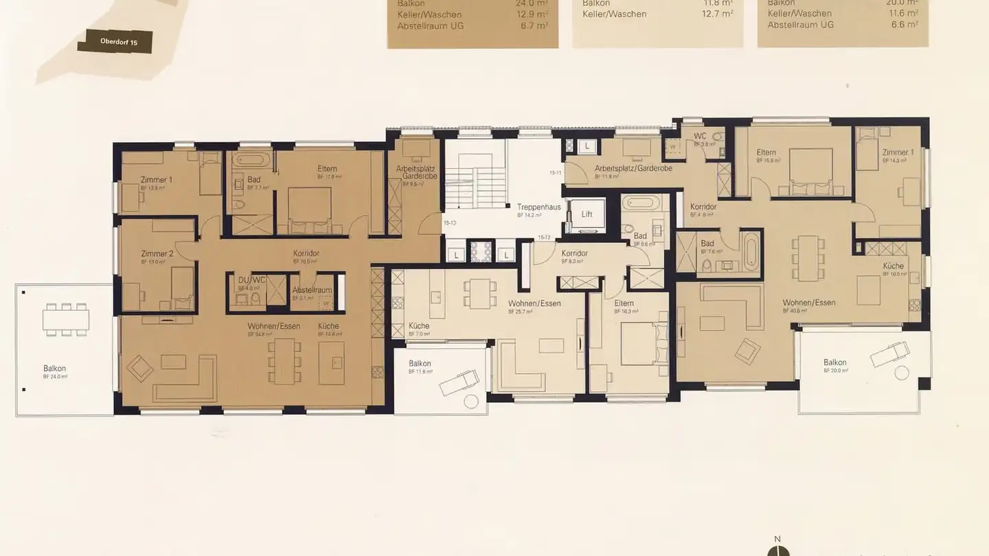 Dachgeschosswohnung mieten - Oberdorf 15, 9507 Stettfurt - Foto 2