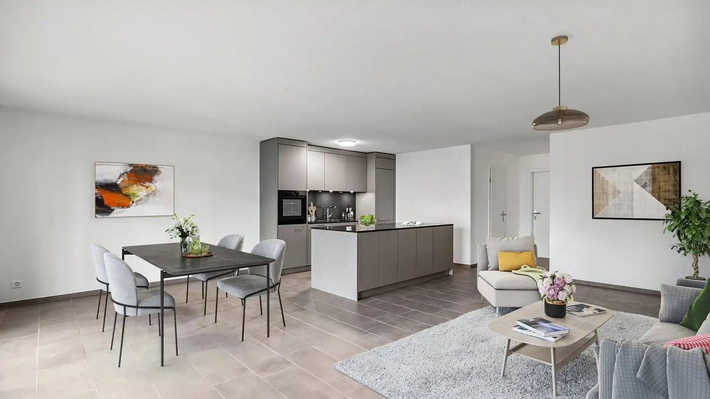 Appartement à louer - Grüttbachstrasse 8, 4542 Luterbach - Photo 3