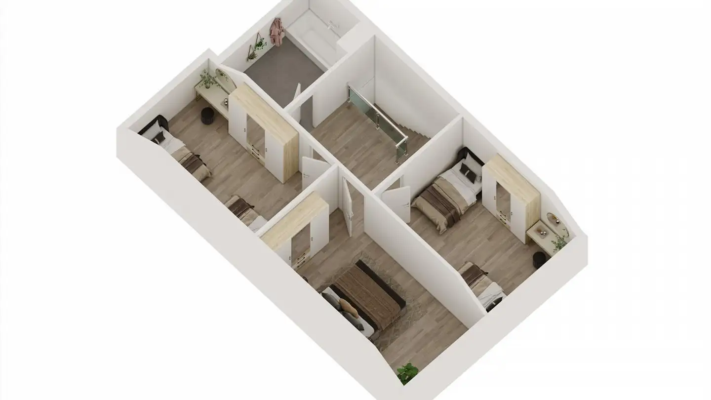 Appartamento in affitto - Rue Du 23-Juin 70b, 2905 Courtedoux - Photo 4