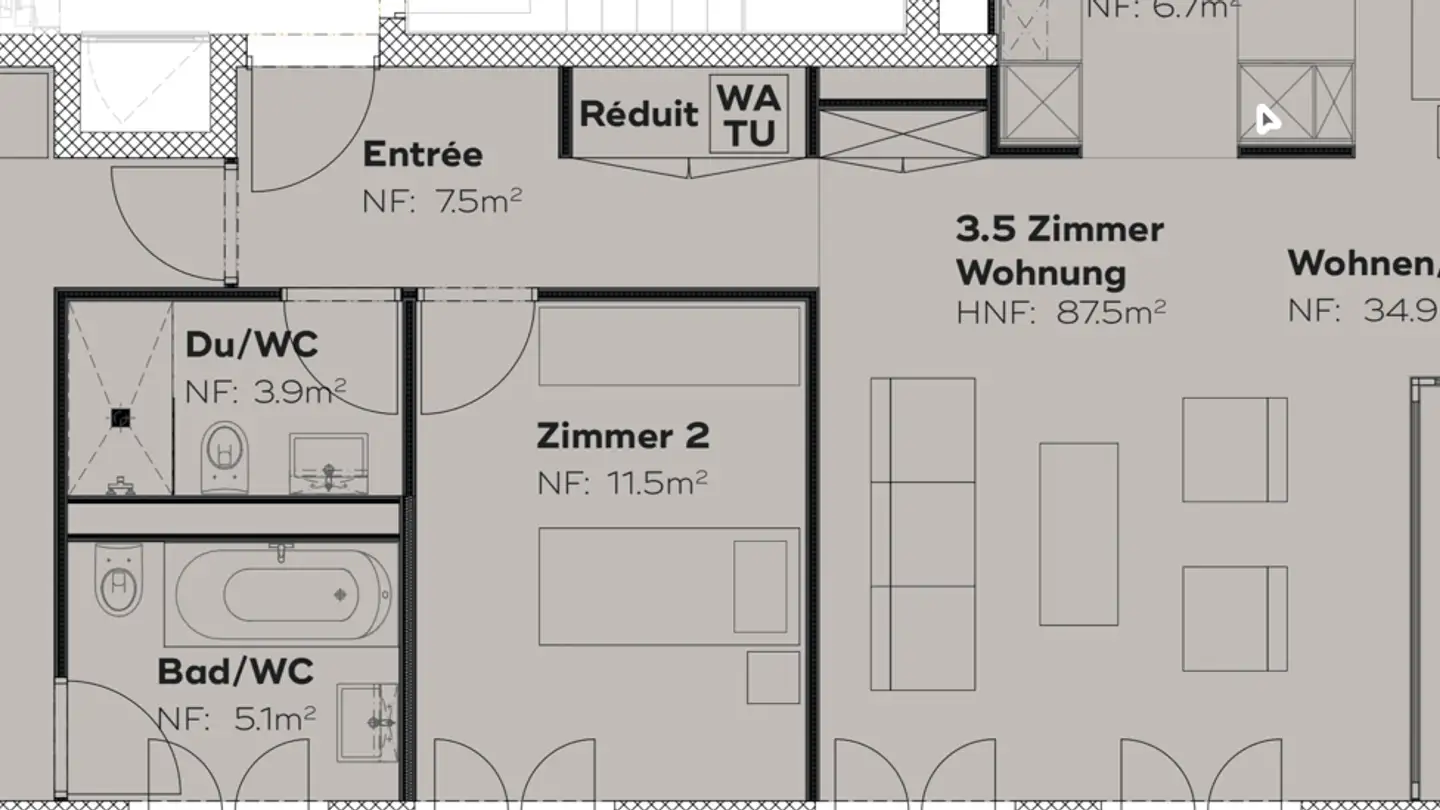 Appartement à louer - 8610 Uster