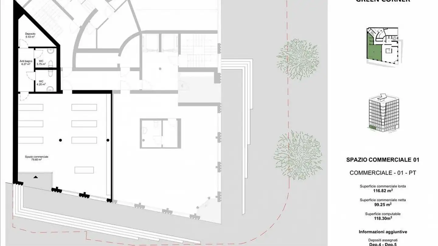 Negozio in affitto - Via San Salvatore, 6900 Paradiso - Foto 4