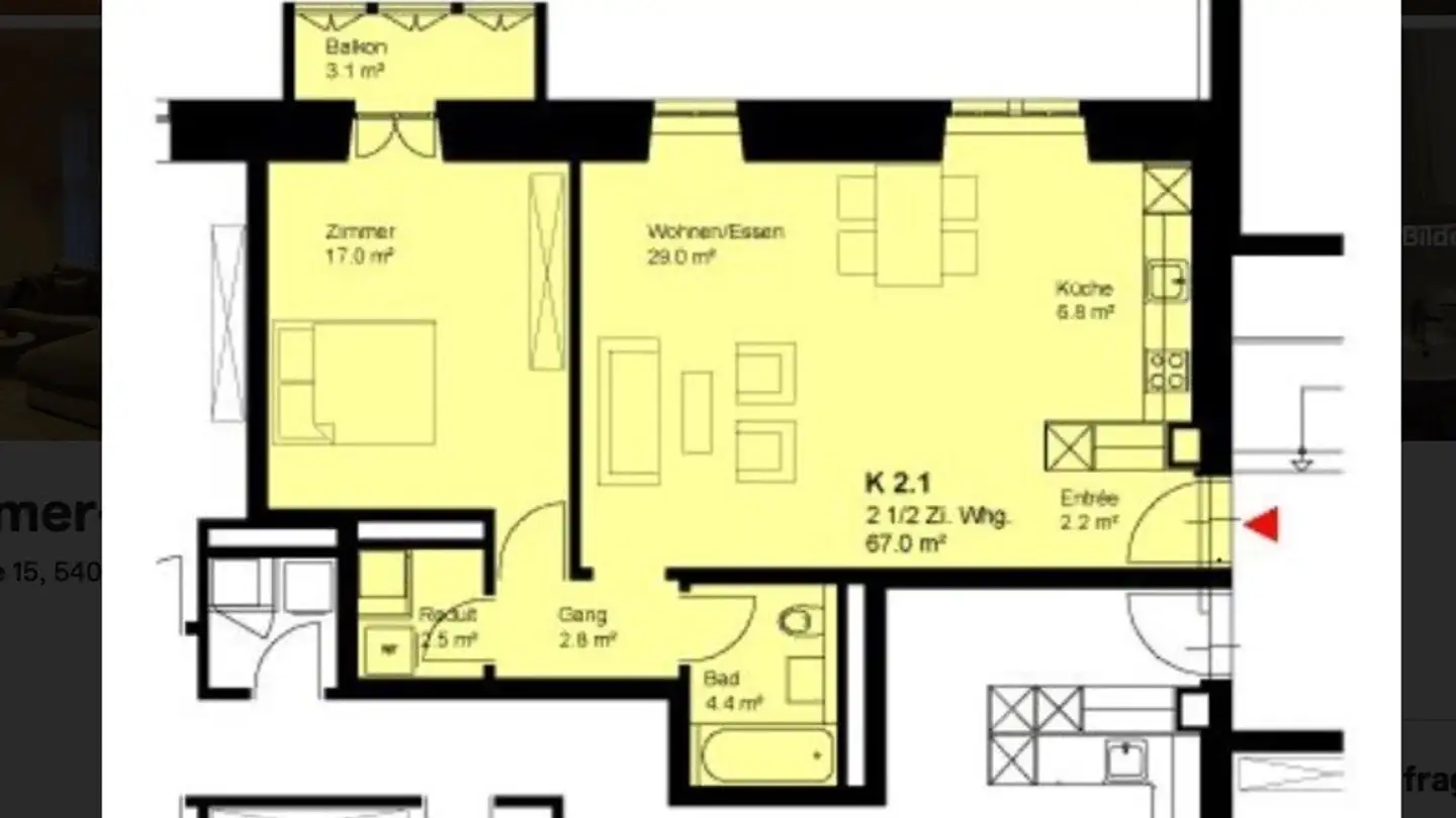 Wohnung mieten - Stadtturmstrasse 15, 5400 Baden - Foto 2