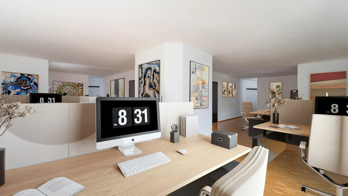 Spazio ufficio in affitto - Via Al Fiume 8, 6962 Viganello