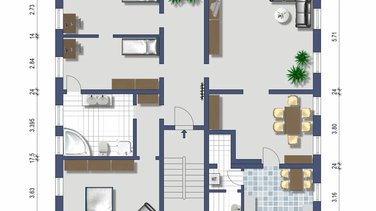 Appartamento in affitto - Bahnhofstrasse 10, 5605 Dottikon - Photo 2