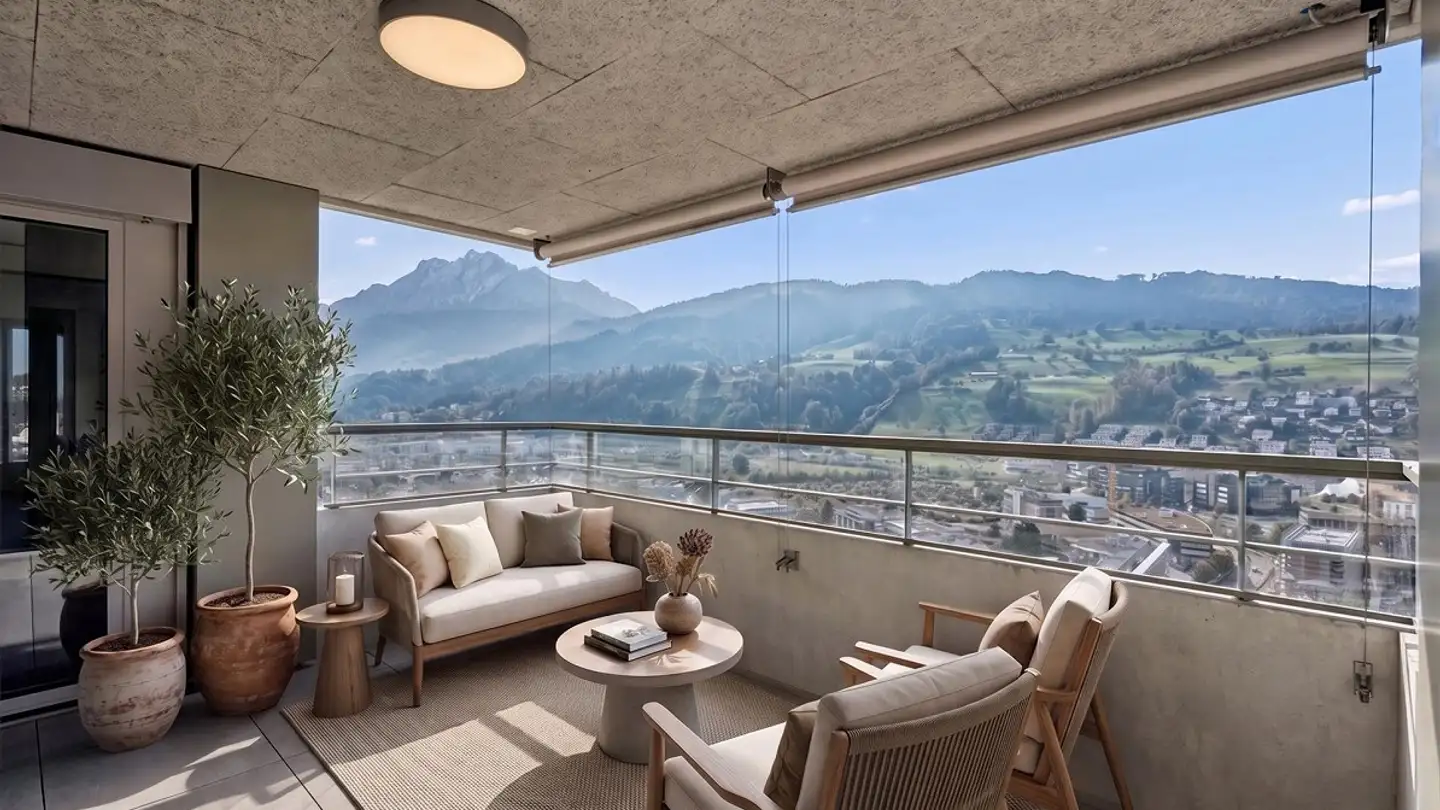 Appartement à louer - Am Mattenhof 1, 6010 Kriens