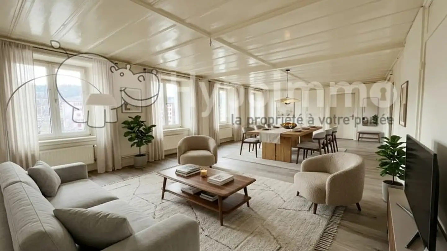 Appartement à louer - Rue Girardet 8, 2400 Le Locle
