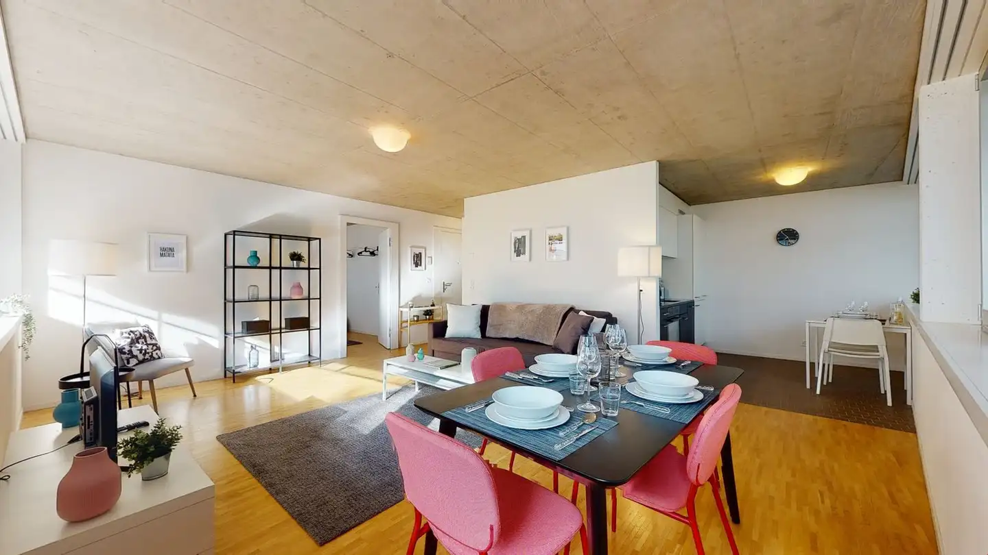 Appartement meublé à louer - Rue De Lausanne 49a, 1950 Sion - Photo 3