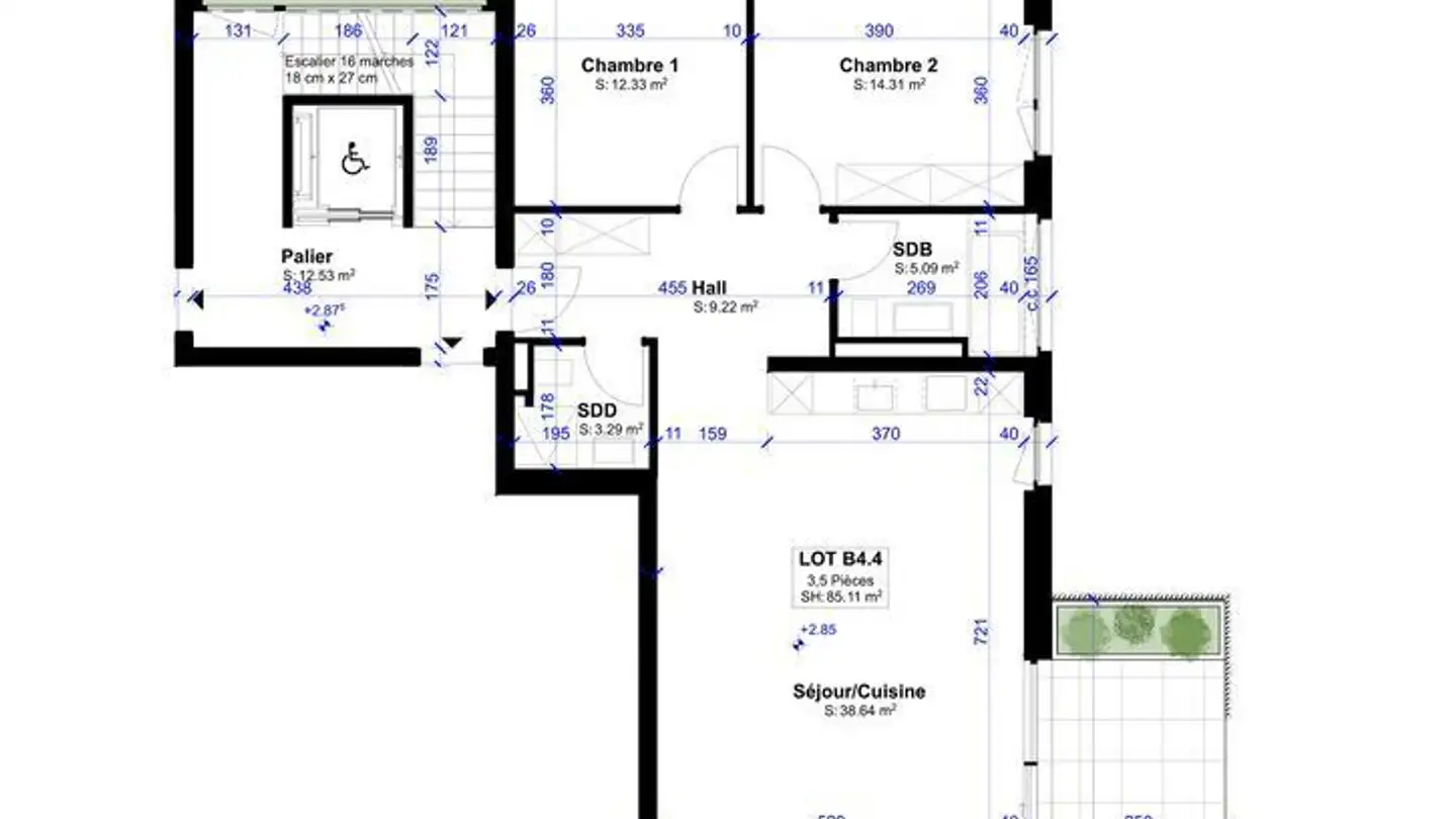 Appartement à vendre - Chemin Du Grand Pré, 1026 Echandens - Photo 2