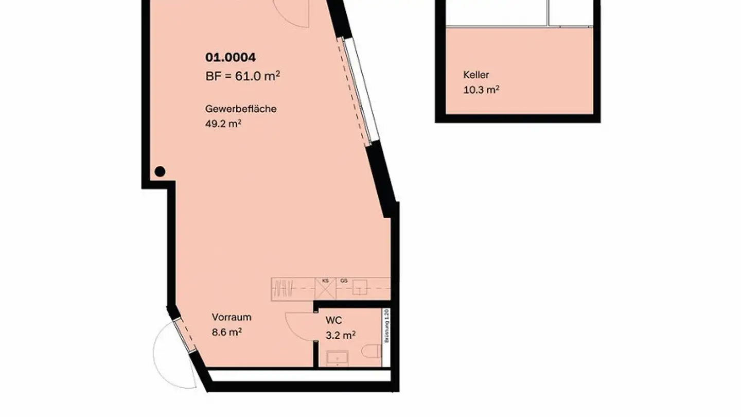 Commercial à louer - Ziegeleiweg 2, 6048 Horw - Photo 3