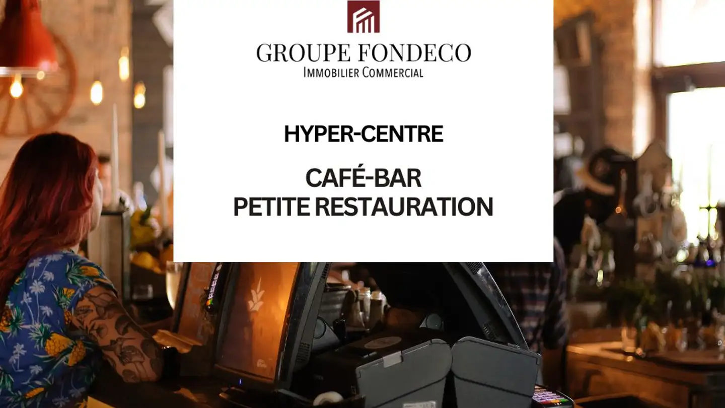 Café à vendre - 1204 Genève