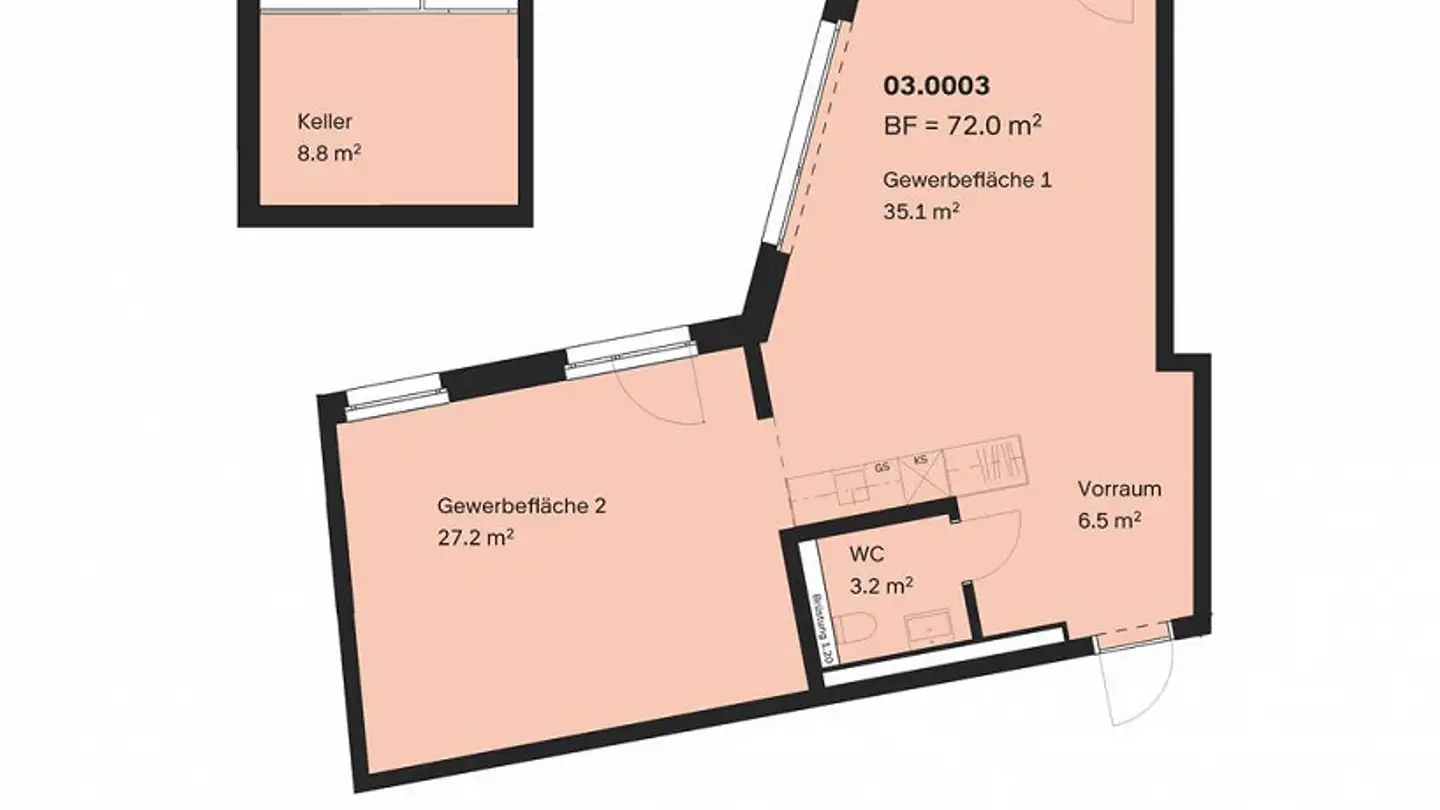 Commercial à louer - Ziegeleiweg 4, 6048 Horw - Photo 3