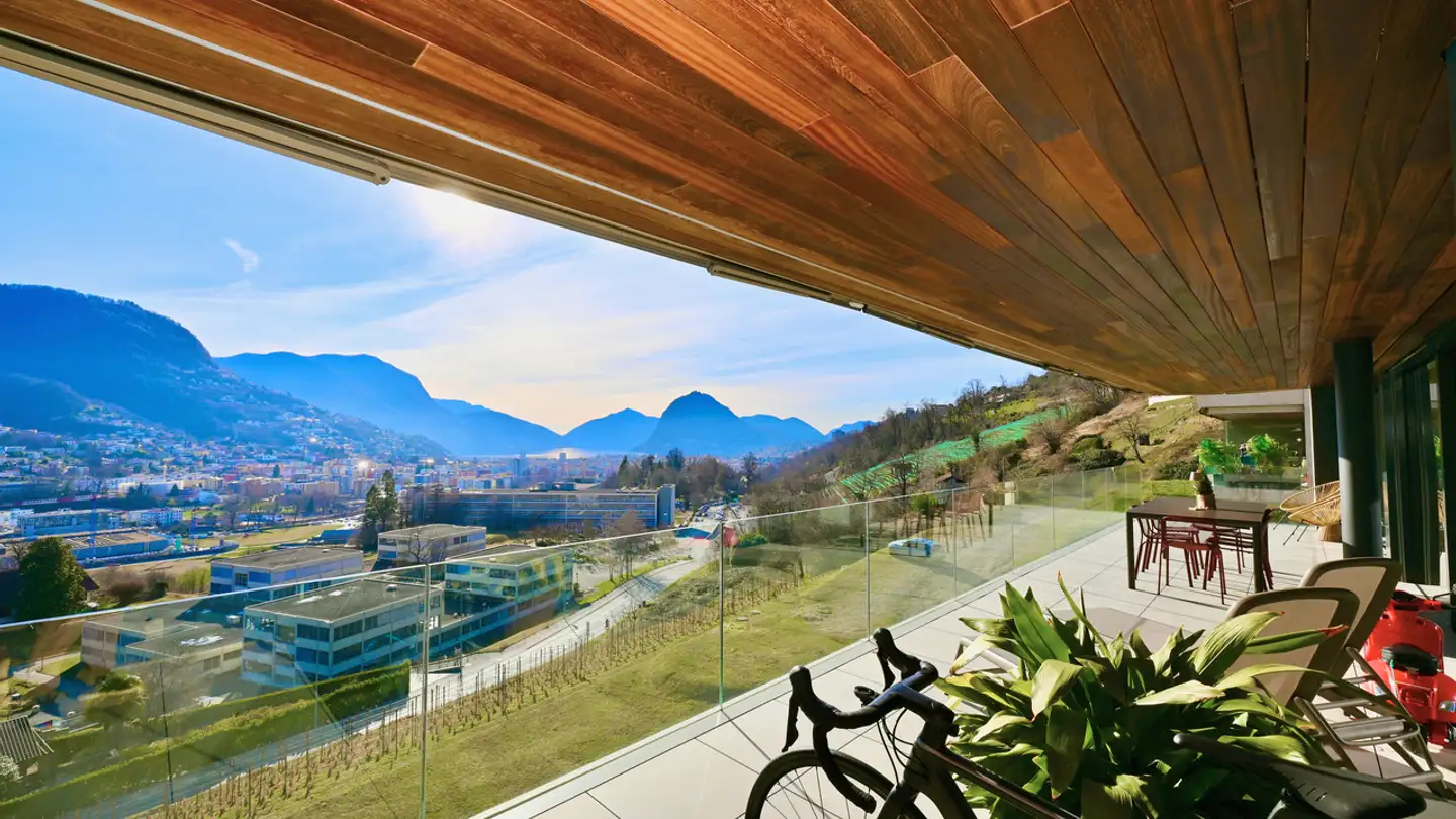 Penthouse for sale - Via Ai Bulétt 1, 6952 Canobbio