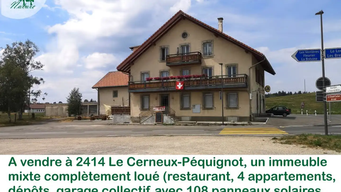 Residential building for sale - 2414 Le Cerneux-Péquignot