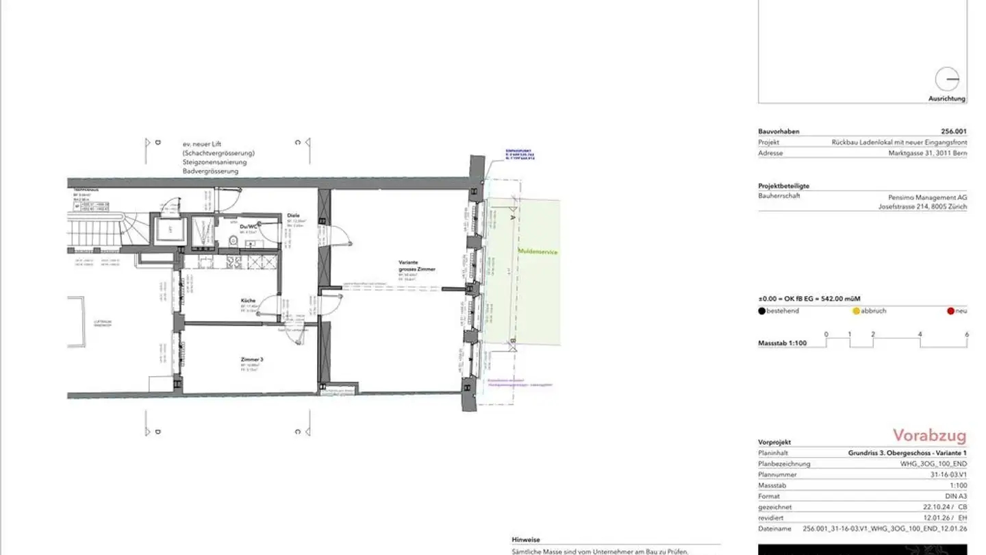 Medical practice for rent - Marktgasse 31, 3011 Bern - Photo 3