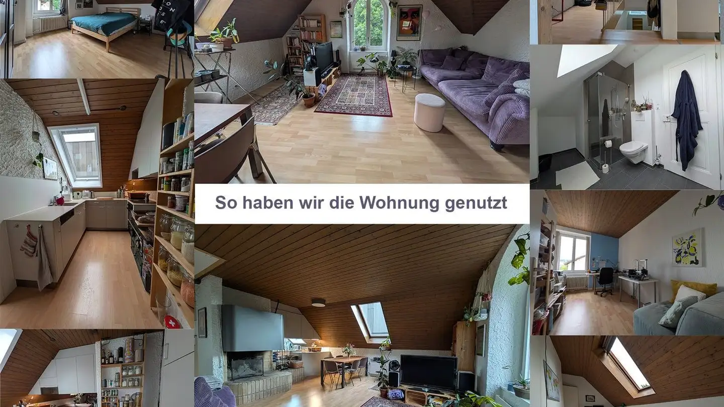 Attique à louer - Tellstrasse 19, 5000 Aarau - Photo 4