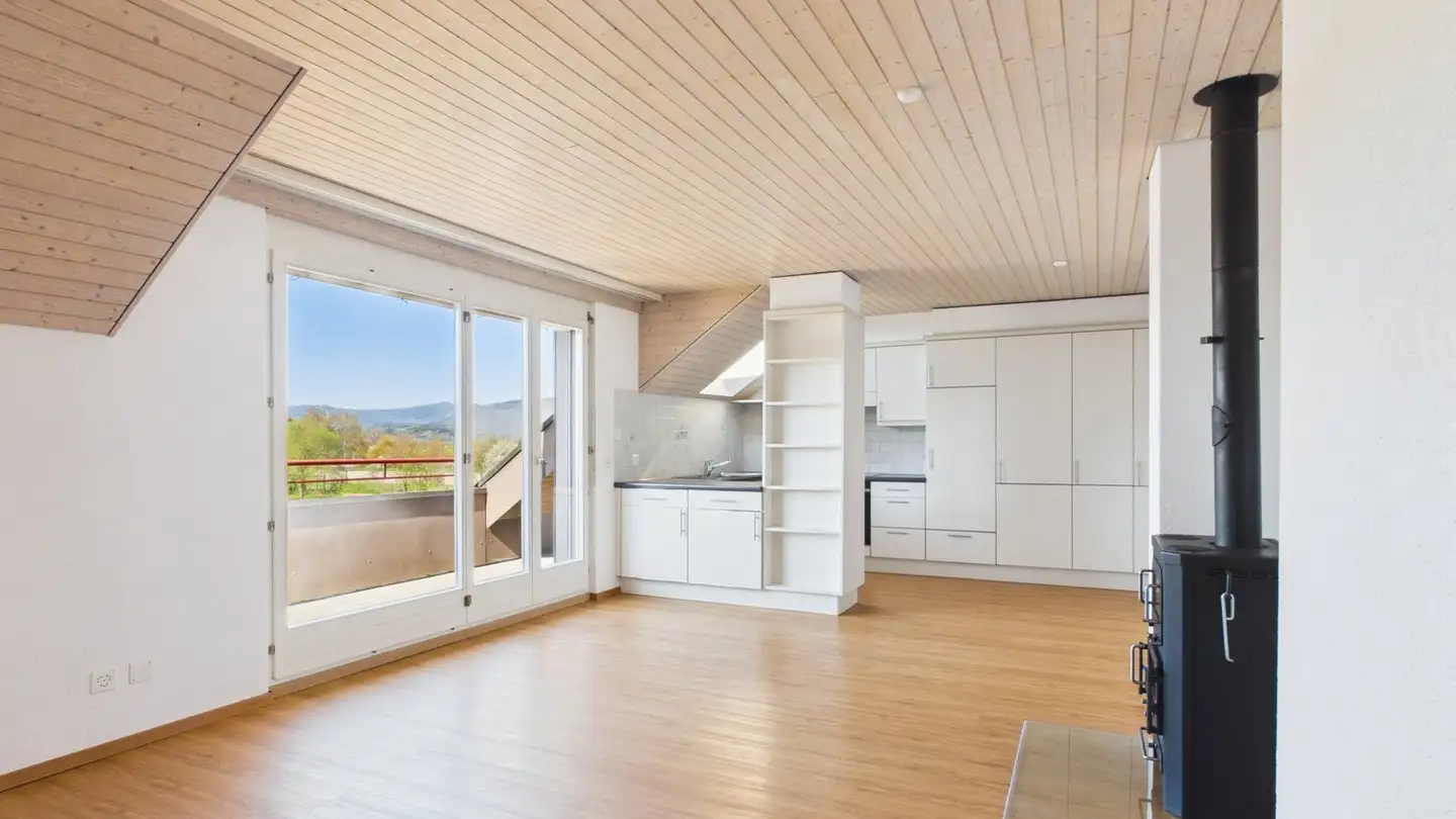 Dachgeschosswohnung mieten - Rüselmattstrasse 2, 3296 Arch