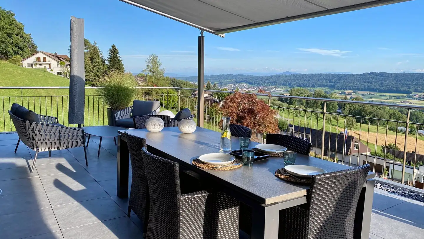 Appartement en terrasse à louer - Weidgangstrasse 10, 8113 Boppelsen