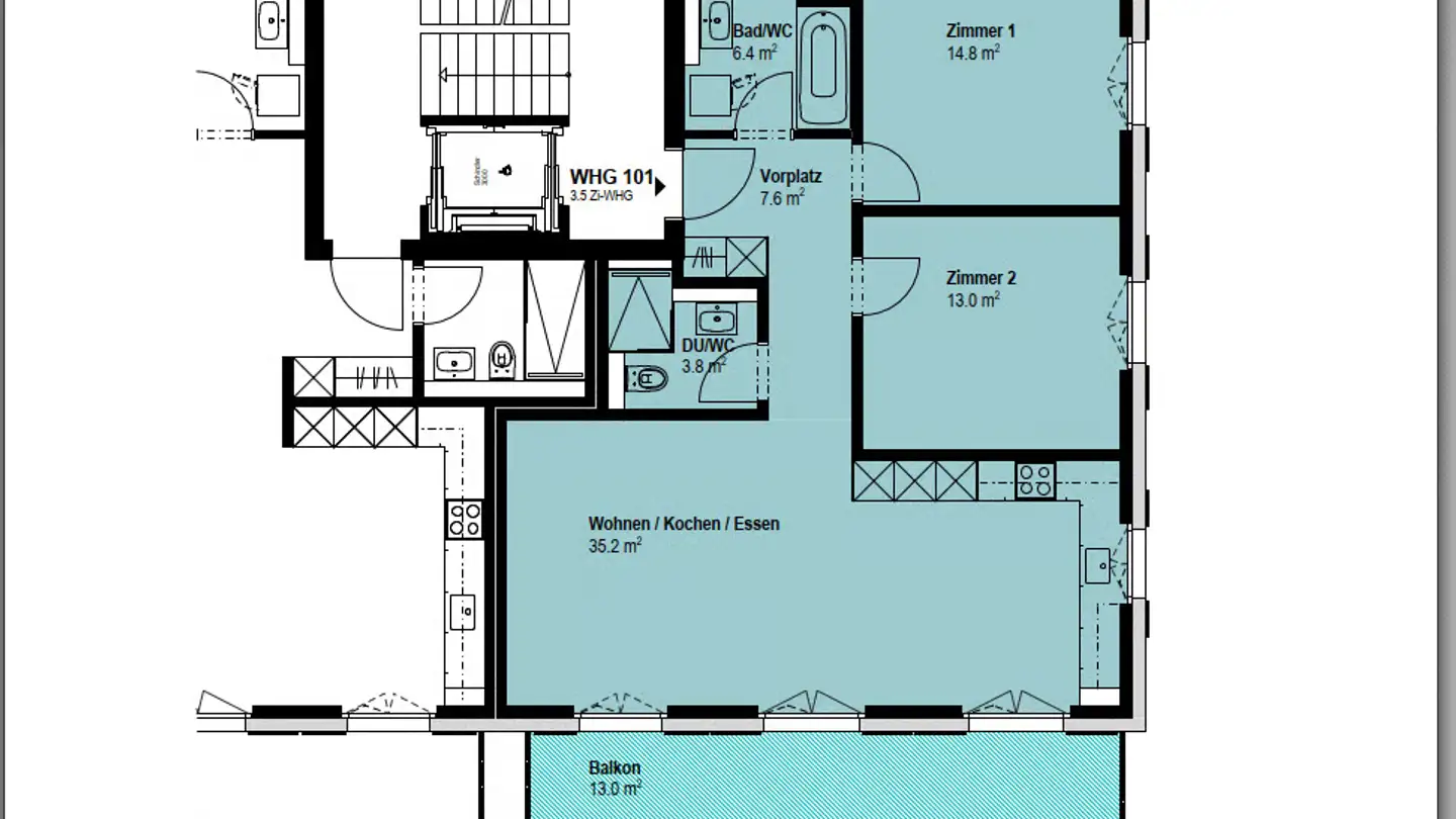 Appartamento in affitto - Oberdorfstrasse 12, 8523 Hagenbuch ZH - Foto 3