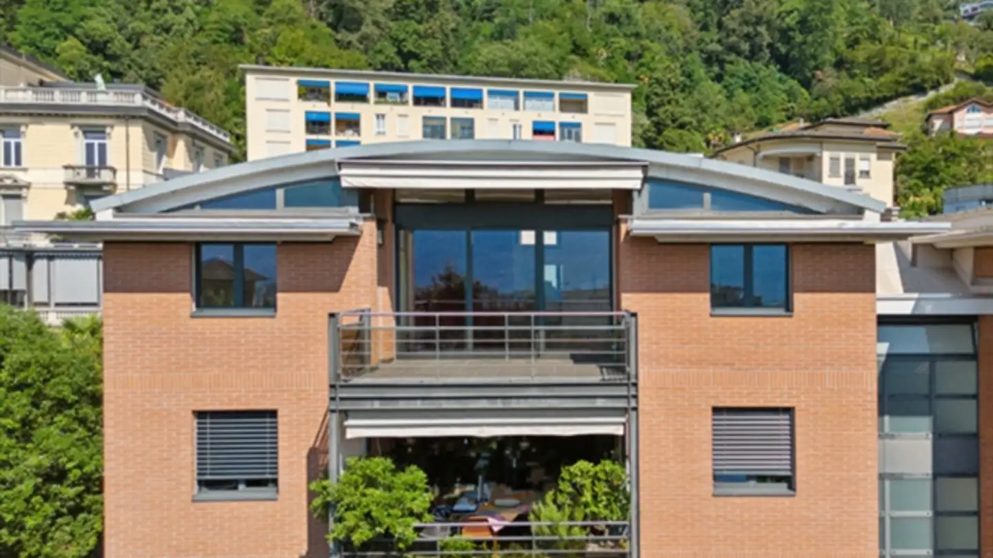 Attique à louer - Via Sempione 4, 6600 Muralto