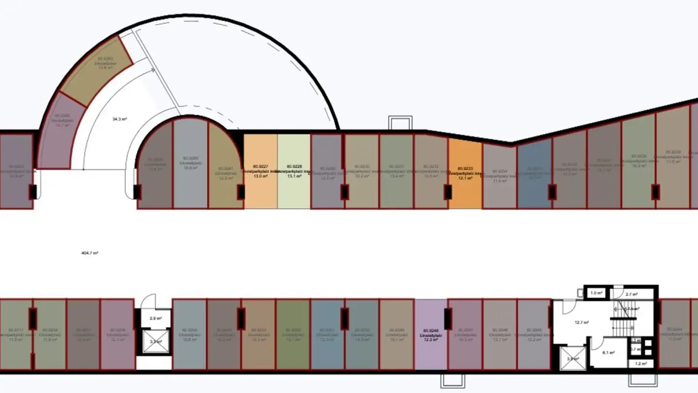 Garage individuel à louer - Wassergasse 42, 9000 St. Gallen - Photo 2