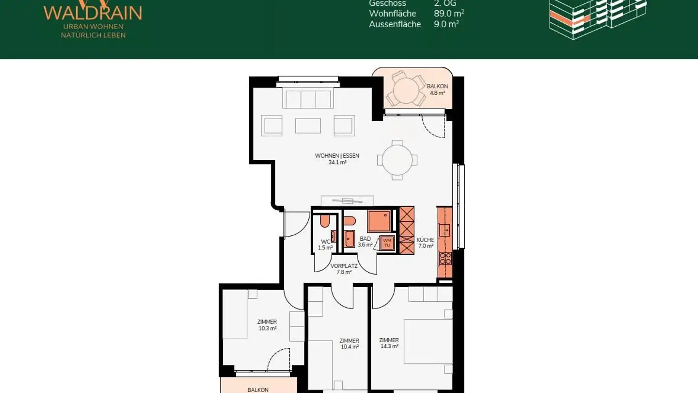 Appartamento in affitto - Rohrhagstrasse 18, 4104 Oberwil BL - Foto 4