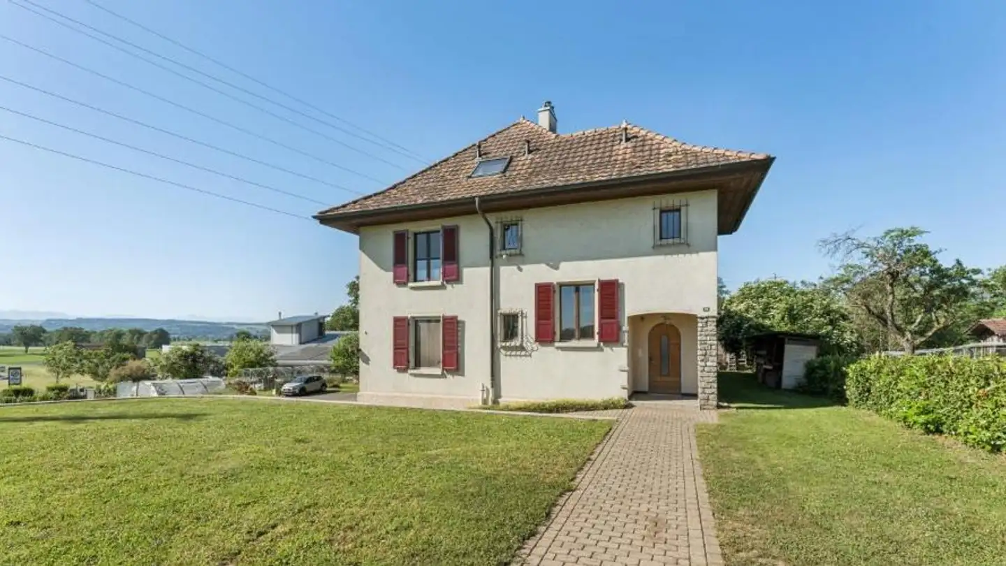 Casa singola in vendita - Route De La Rochette 18, 1584 Villars-le-Grand