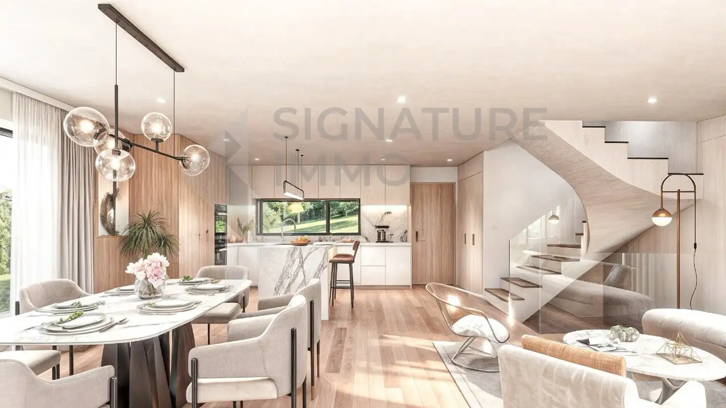 Maison individuelle à vendre - Le Grésalley 8, 1695 Rueyres-St-Laurent