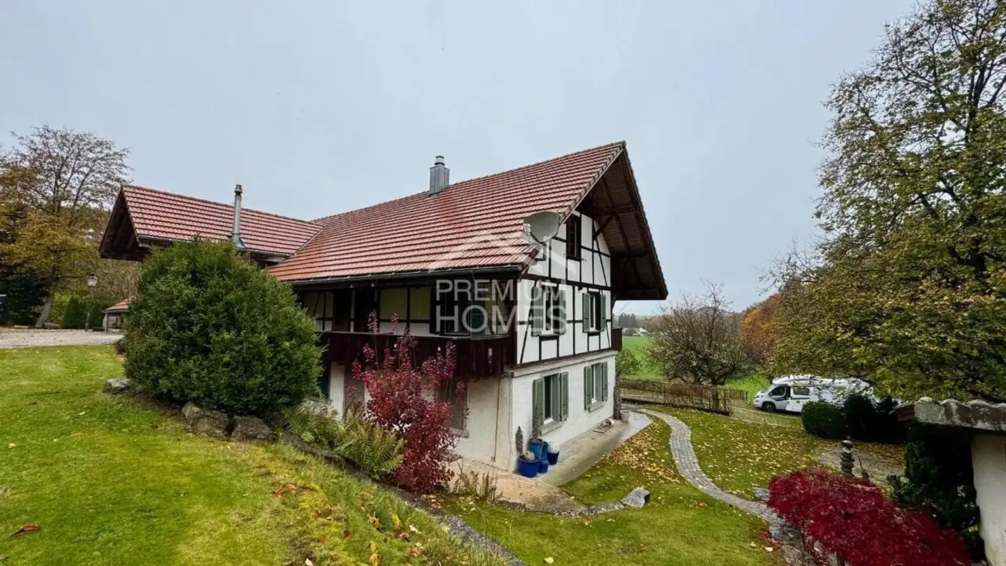 Maison atypique à vendre - 1714 Heitenried - Photo 2