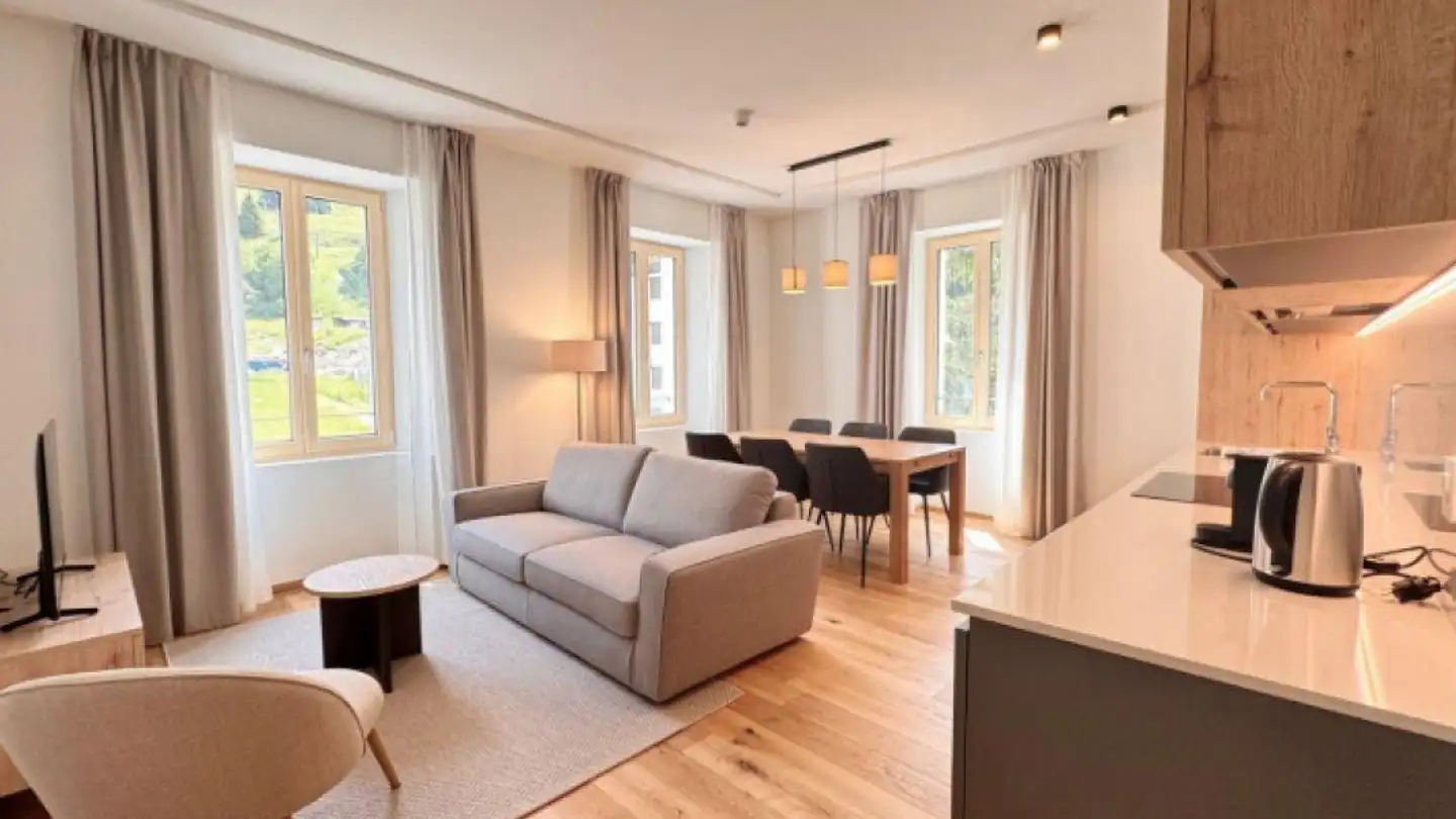 Furnished apartment for sale - Cantonál 45, 6565 S. Bernardino
