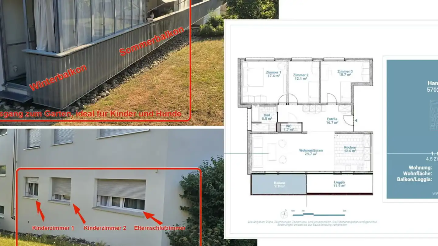 Appartamento in affitto - Hammerweg 19, 5702 Niederlenz - Foto 4