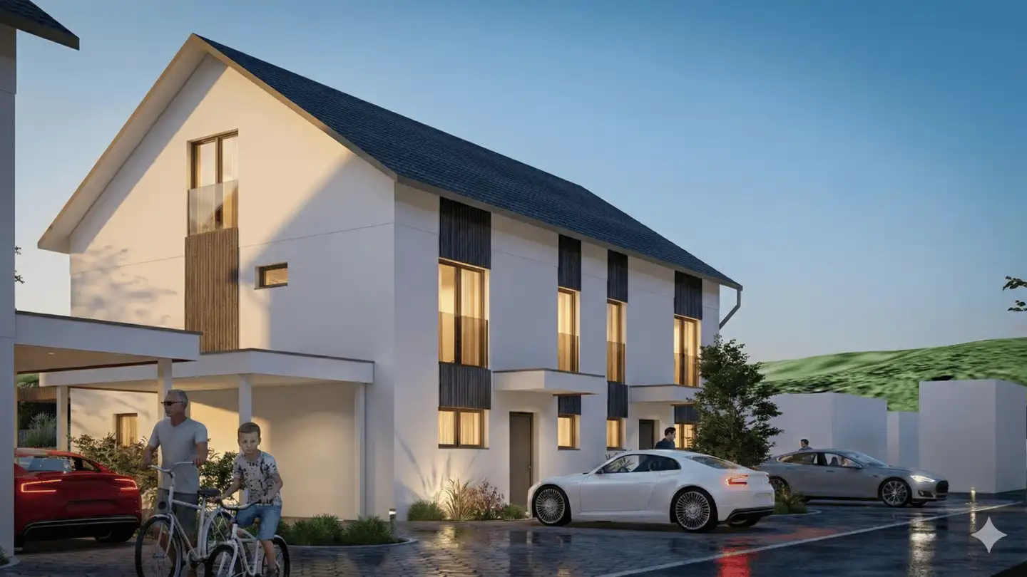 Maison jumelle à vendre - 5737 Menziken