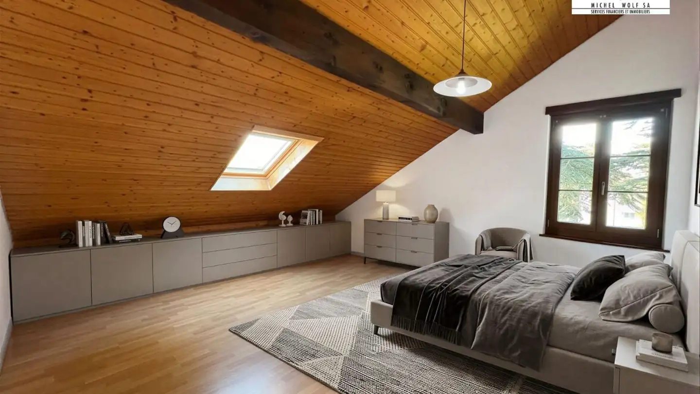 Chambre à louer - Route De Sombacour 23, 2013 Colombier NE - Photo 4