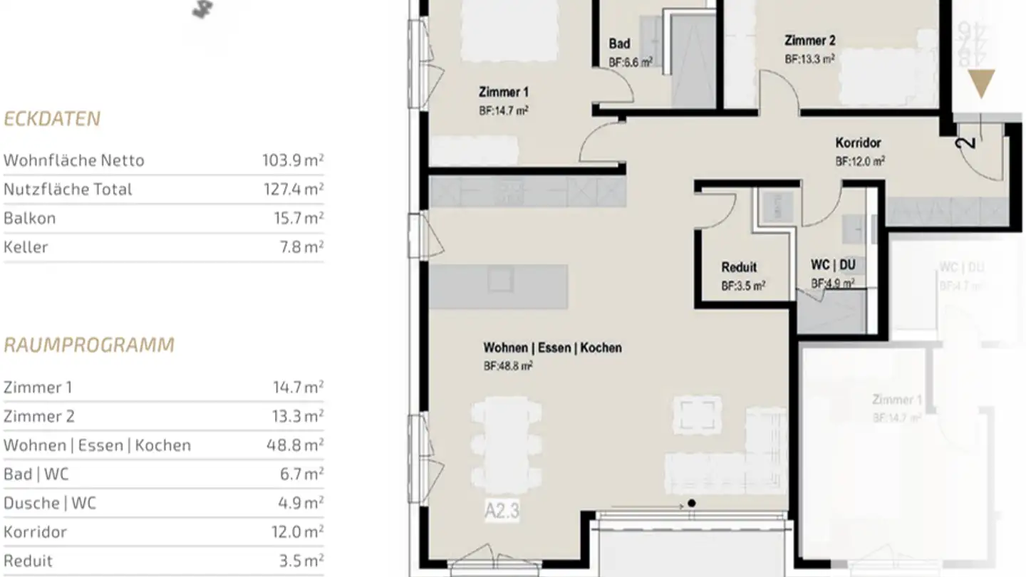 Apartment for rent - Chlifeldweg 1, 6262 Langnau b. Reiden - Photo 3