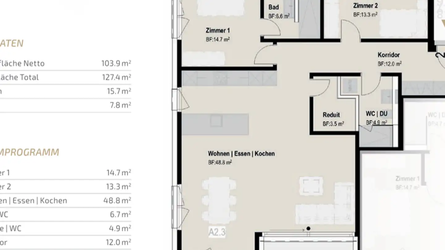 Apartment for rent - Chlifeldweg 1, 6262 Langnau b. Reiden - Photo 3