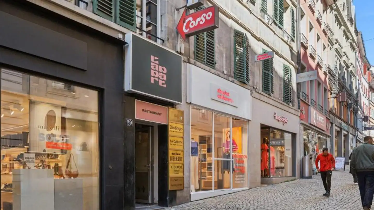 Geschäft mieten - Rue De Bourg 29, 1003 Lausanne
