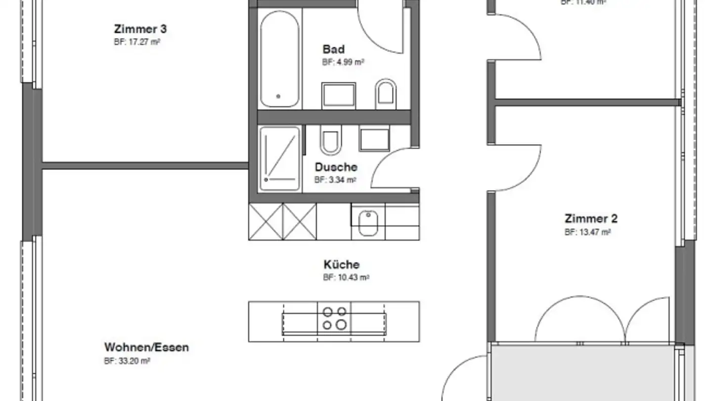 Wohnung mieten - Talackerstrasse 13, 4153 Reinach BL