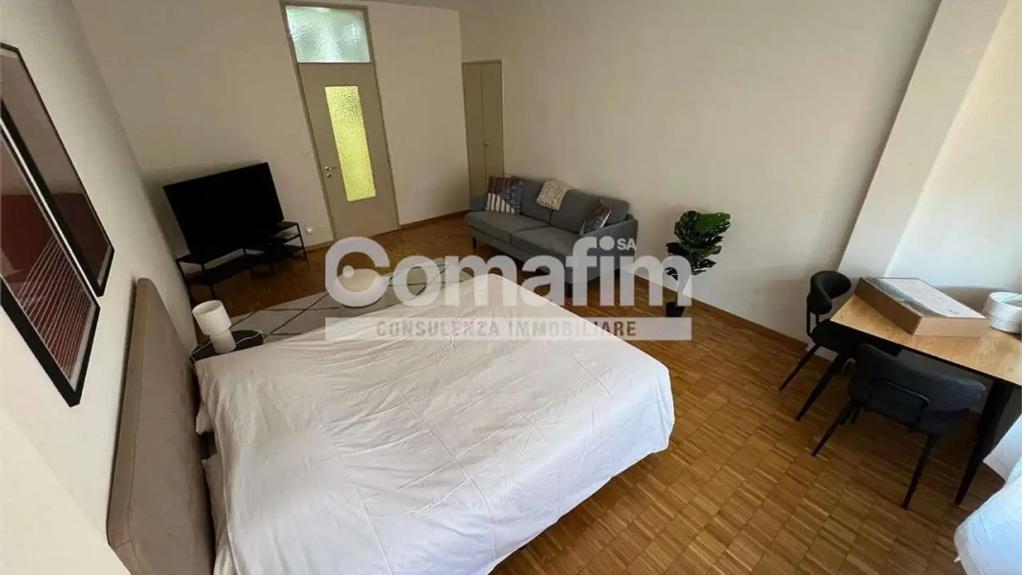 Furnished apartment for rent - Via Clemente Maraini 7, 6900 Lugano