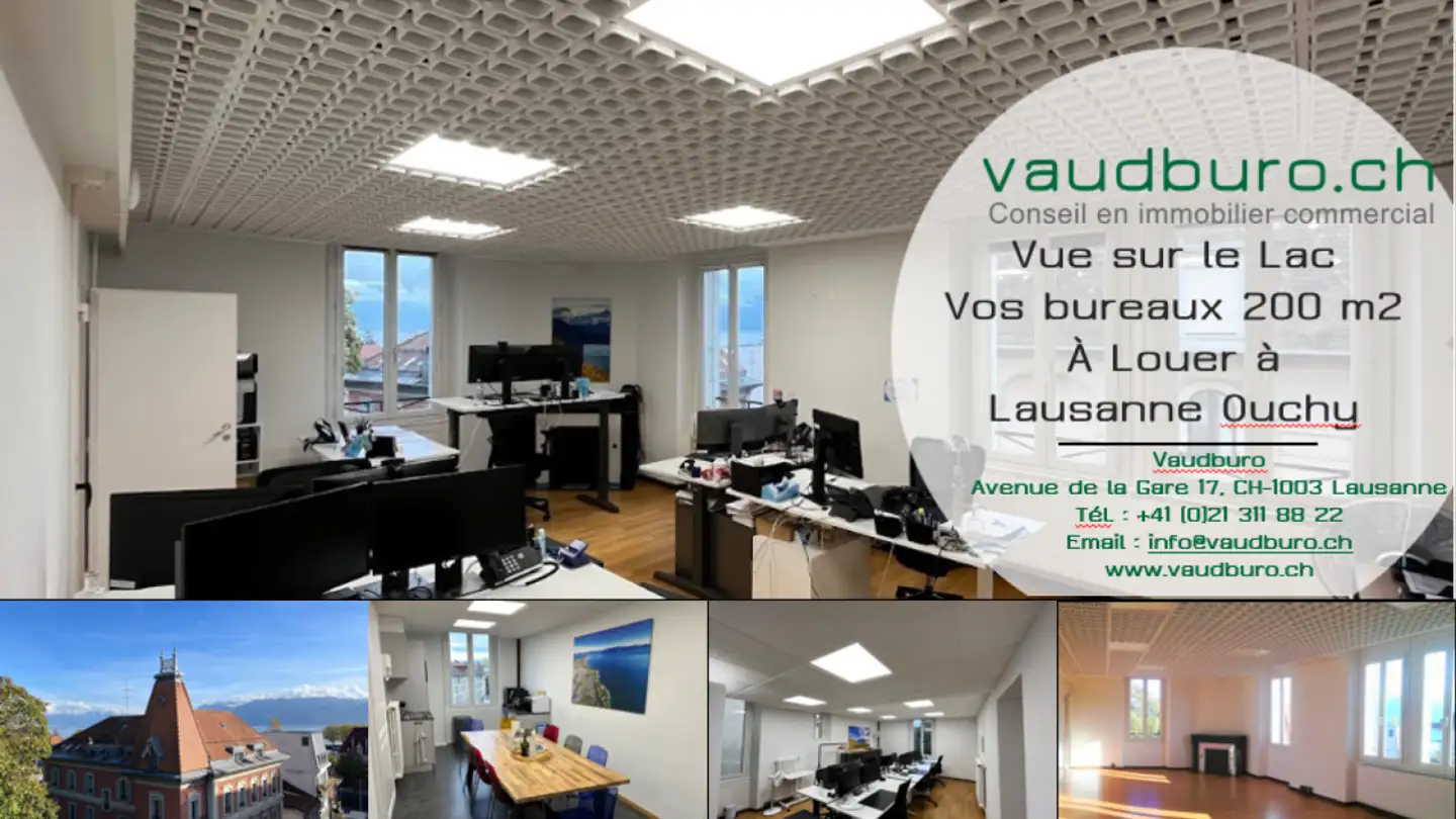 Spazio ufficio in affitto - Avenue De La Gare, 1003 Lausanne - Foto 2