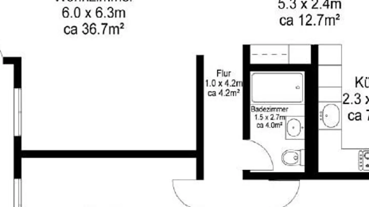 Apartment for rent - Wiesliacher, 8053 Zürich - Photo 3