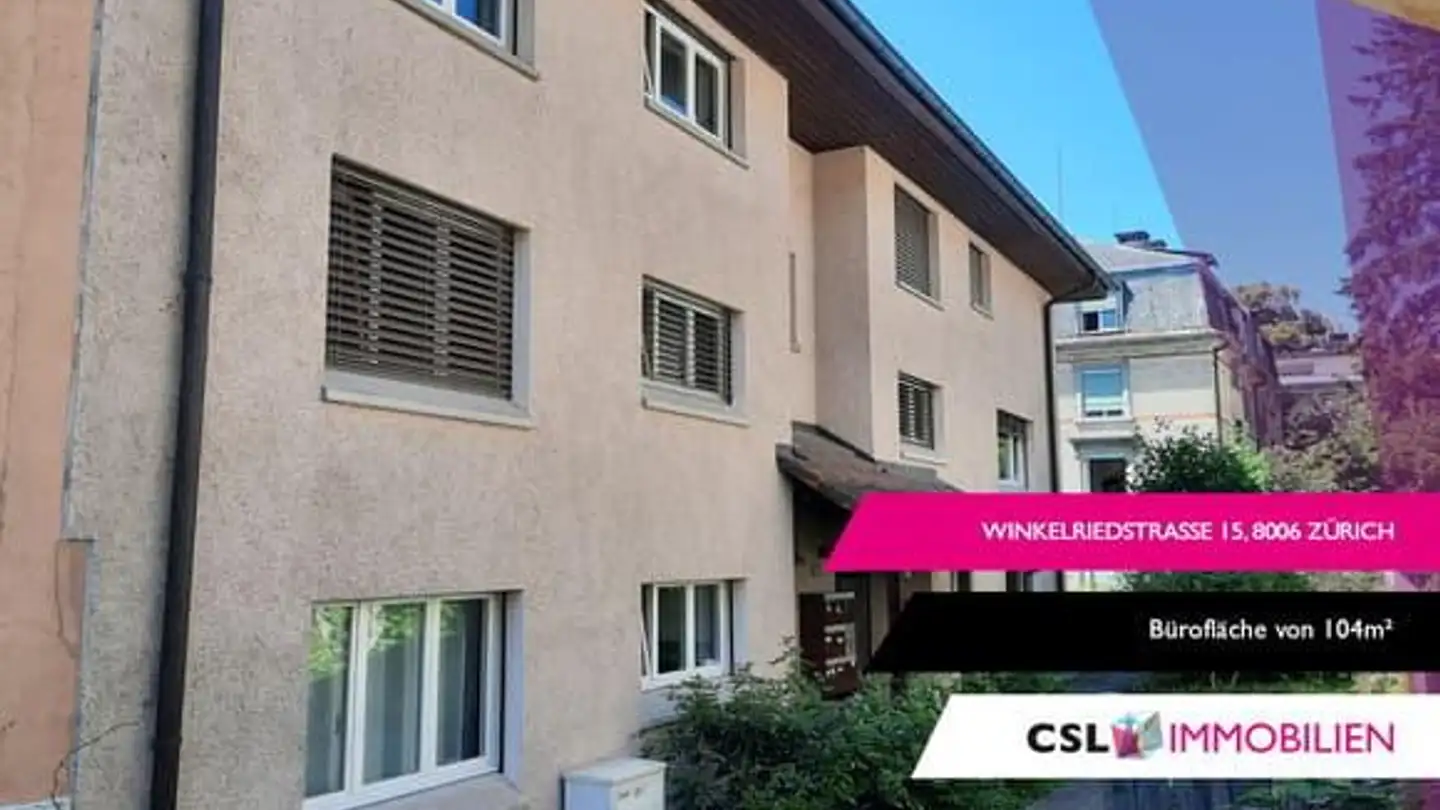 Bürofläche mieten - Winkelriedstrasse 15, 8006 Zürich